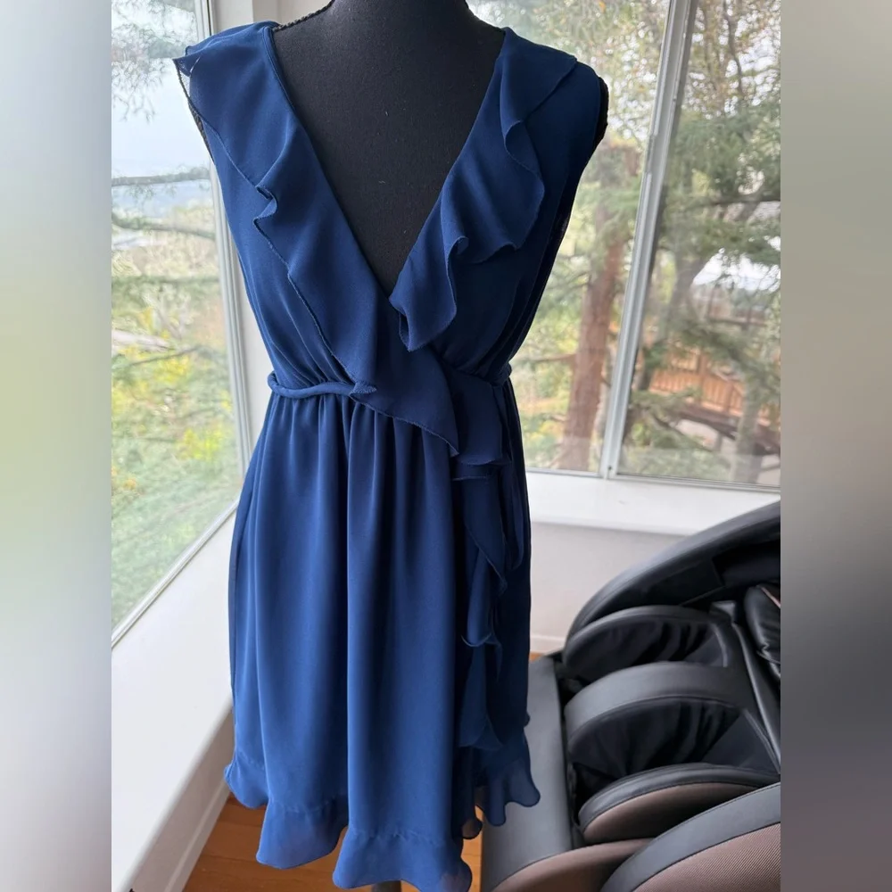 Max Studio Ruffle Dress, XS - Picture 2 of 9